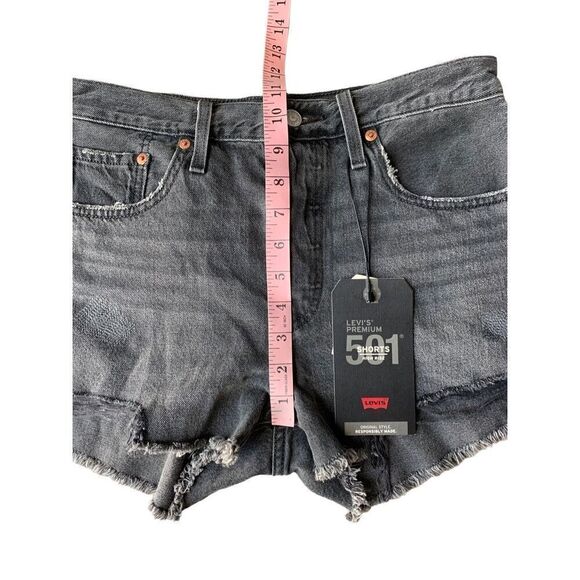 Levi's Premium 501 HIGH RISE WOMEN'S SHORTS - Picture 8 of 8